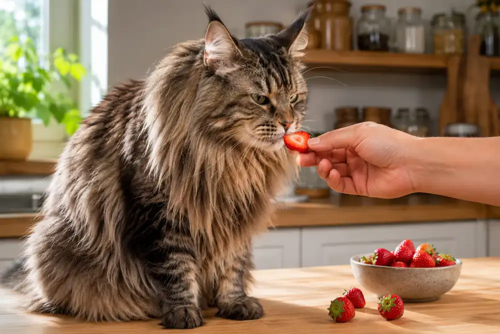 Can Cats Eat Strawberries? 5 Amazing Safe Benefits & Serving Guide