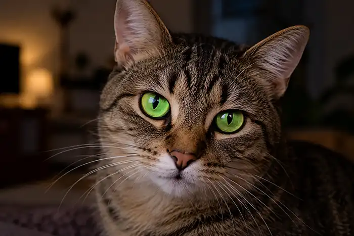 can cats see in the dark